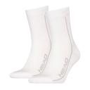 Head Tennis Performance Short Crew Socks 2P White
